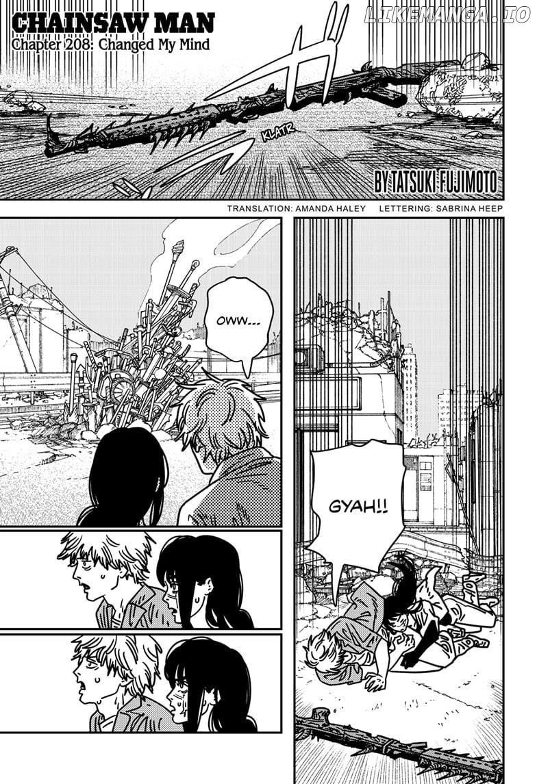 Chainsaw Man, Chapter 208 image 01